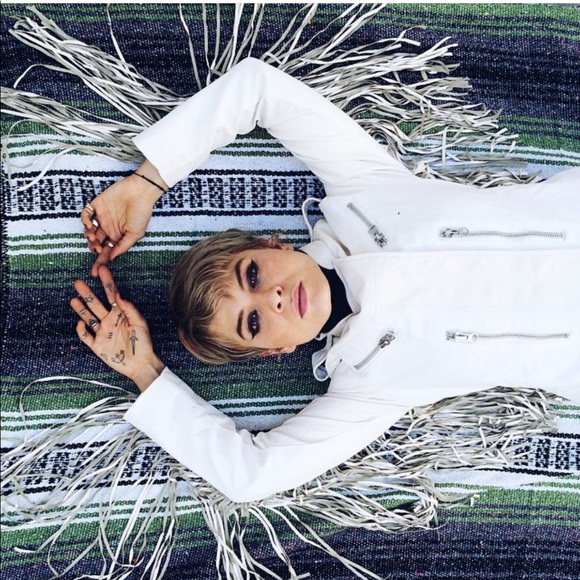 Some Days Lovin “Dex” Leatherette Fringe Jacket - Picture 4 of 16